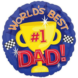 18" Worlds Best Dad