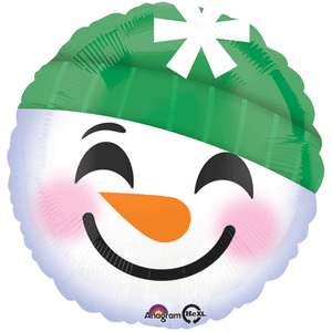 18" Snowman Emoticon