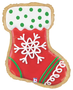 27" Stocking Cookie Shape