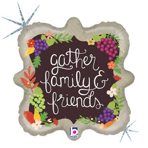 18" Gather Family & Friends