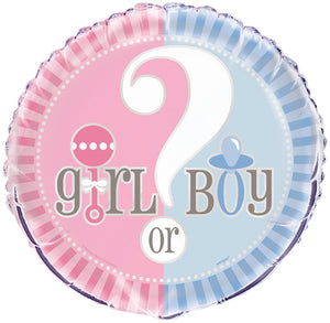 18" Gender Reveal