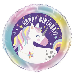 18" Unicorn Birthday