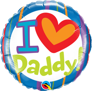 18" I (Heart) Daddy!