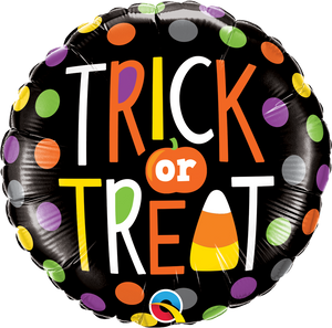 18" Trick or Treat Dots